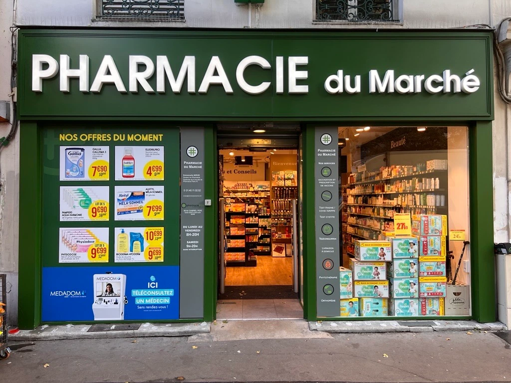 covering pharmacie